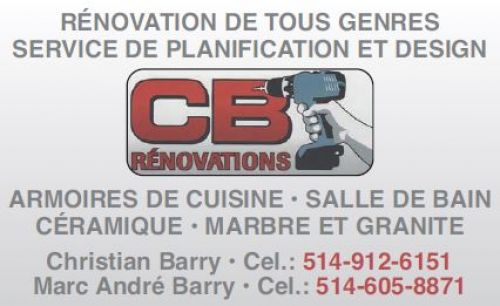 CB Rénovations à Laval